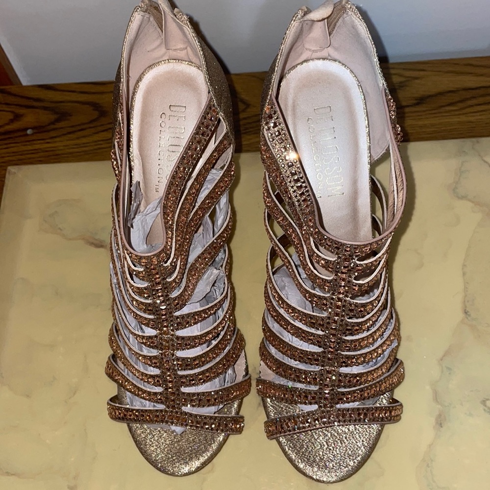 High heel shoes.